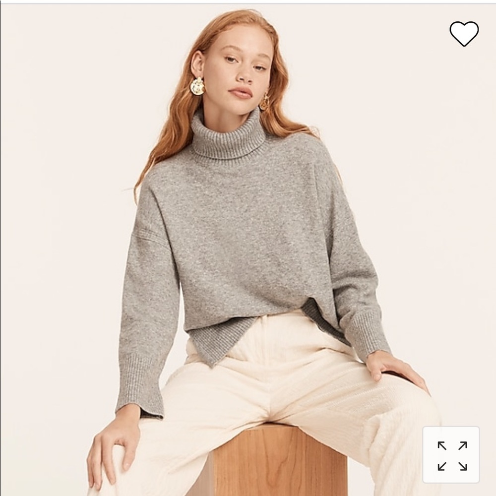 j. crew turtleneck sweater.